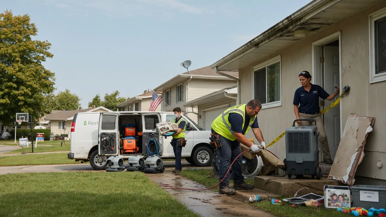 Water Damage Restoration in Chambers, NE near me